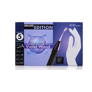 Zeus Deluxe Edition Twilight Violet Wand With 5 Attachments