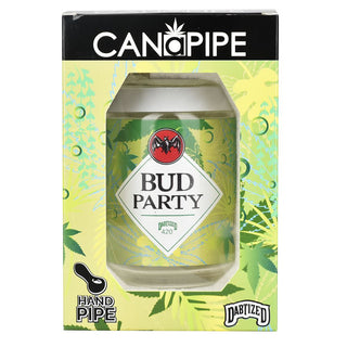 Dabtized CANaPIPE Glass Hand Pipe - 4.25" / Designs Vary - Horny Stoner