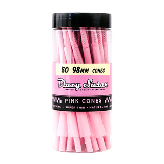 Blazy Susan Pink Paper Cones - Horny Stoner