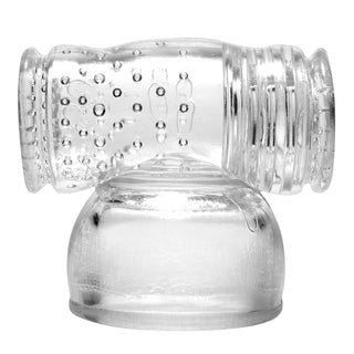 Wand Essentials Hummmingbird Attachment Clear - Horny Stoner