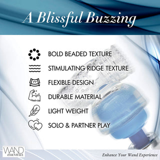 Wand Essentials Hummmingbird Attachment Clear - Horny Stoner