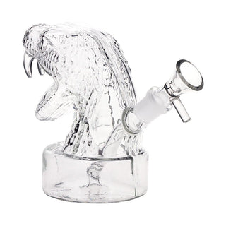 3CT BUNDLE - SeshGear Striking Snake Glass Water Pipe - 4.75" / 14mm F / Assorted Colors