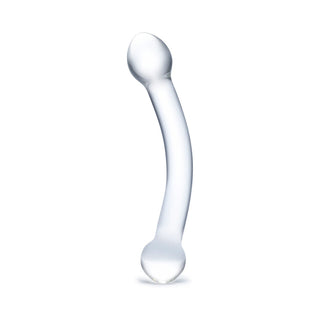 Glas 7 in. Curved Glass G Spot Stimulator - Horny Stoner