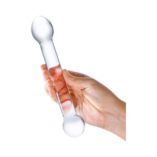 Glas 7 in. Curved Glass G Spot Stimulator - Horny Stoner