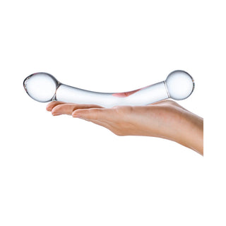 Glas 7 in. Curved Glass G Spot Stimulator - Horny Stoner