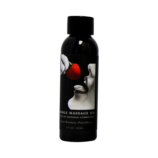 Earthly Body Hemp Seed Edible Massage Oil 3-Piece Gift Set 2 oz. - Horny Stoner