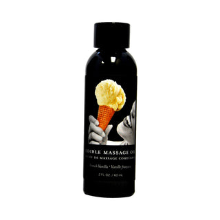 Earthly Body Hemp Seed Edible Massage Oil 3-Piece Gift Set 2 oz. - Horny Stoner
