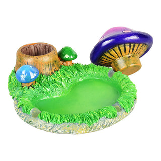 Mushroom Polyresin Stashtray - 4" - Horny Stoner