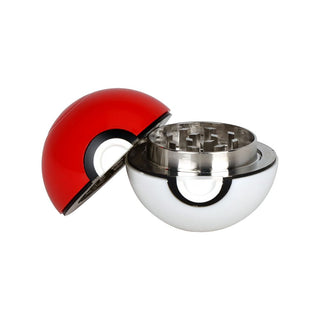 6CT DISPLAY - Monster Ball Pokemon Style Grinder - 3pc / 1.5"