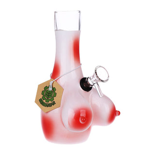 SeshGear Buxom Bosom Titty Glass Water Pipe - 7.5" / Grommet