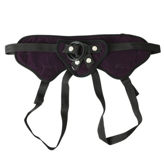 Sportsheets Lush Adjustable Strap-On Harness Purple - Horny Stoner