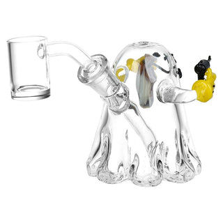 Pilfering Poltergeist Glass Dab Rig - 3.25" / 14mm F - Horny Stoner