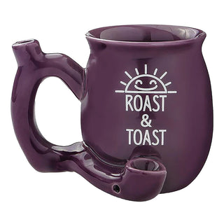 PURPLE CHUBBY PREMIUM ROAST & TOAST PIPE MUG