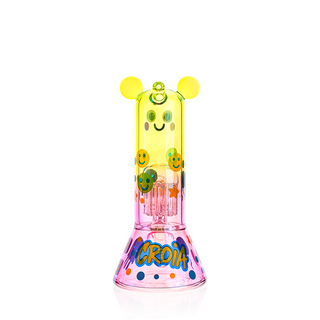 Cute Character Beaker Bong with Jellyfish Design | Croia Glass