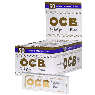 OCB Sophistique Rolling Papers & Tips - Horny Stoner