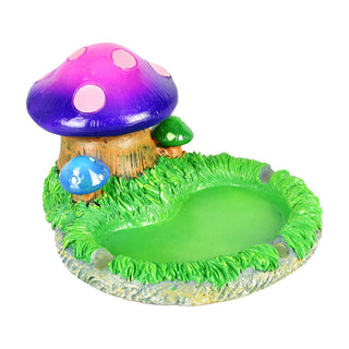 Mushroom Polyresin Stashtray - 4" - Horny Stoner