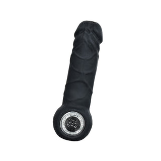 Penis Silicone Hand Pipe - 5.25" / Assorted Colors 6pcs