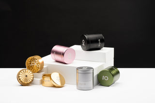 Ongrok 5 Pc Flower Tooth Storage Grinder - Horny Stoner