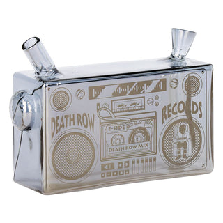Death Row Records Boom Box Glass Blunt Bubbler | 5"