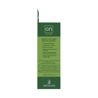 Sensuva ON Hemp-Infused Arousal Oil 5 ml - Horny Stoner