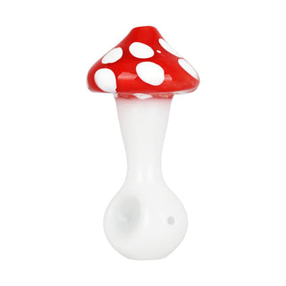 Mega Mushroom Glass Pipe - 4.25" - Horny Stoner