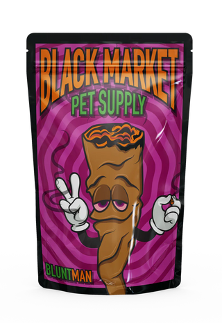 Blunt Man Plush Dog Toy