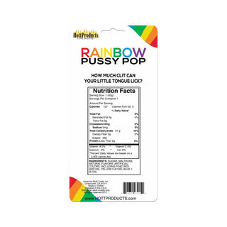Rainbow Pussy Pop (Carded) - Horny Stoner