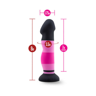 Avant D4 Sexy in Pink 8 in. Silicone Dildo - Horny Stoner