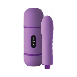 Fantasy For Her Love Thrust-Her Rechargeable Silicone Thrusting Vibrator Purple - Horny Stoner