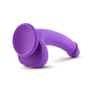 Blush Ruse D Thang Semi-Realistic 7.75 in. Silicone Dildo with Balls & Suction Cup Purple - Horny Stoner