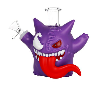 2CT BUNDLE - Symbiote Pocket Monster Vinyl Water Pipe - 5.8" /14mm F / Assorted Colors