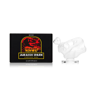 Jurassic Spark Skull Bong 4.5"