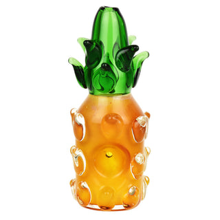 Pineapple Glass Hand Pipe - Horny Stoner