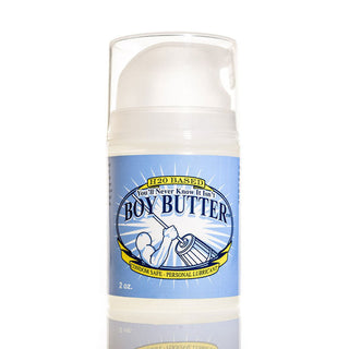 Boy Butter H2O 2oz Pump: Convenient Water-Based Lubricant