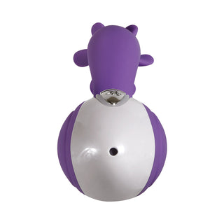 Evolved Tilt-O-Whirl Dual Stimulation Vibrator With Spinning Clit Stimulator Purple - Horny Stoner