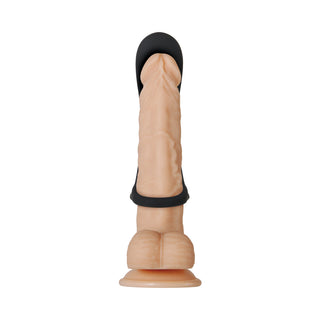 Zero Tolerance Cock Armor Rechargeable Vibrating Silicone Cock Sheath - Black