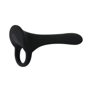 Zero Tolerance Cock Armor Rechargeable Vibrating Silicone Cock Sheath - Black
