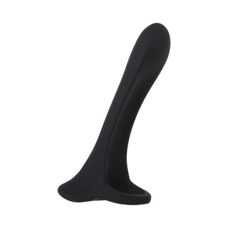 Zero Tolerance Cock Armor Rechargeable Vibrating Silicone Cock Sheath - Black