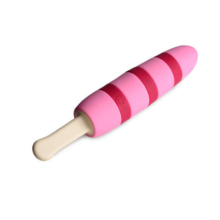 Cocksicle Ticklin' Pink 10X Popsicle Vibrator - Horny Stoner