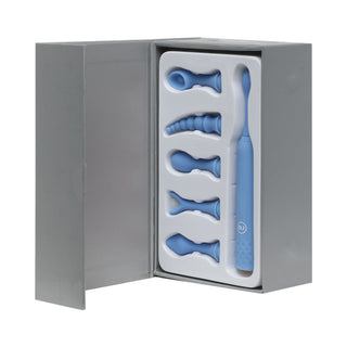 iVibe Select - iQuiver - 7 Piece Set Periwinkle Blue - Horny Stoner