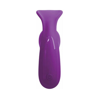 3Some Total Ecstasy Triple Stimulation Silicone Vibrator Purple - Horny Stoner