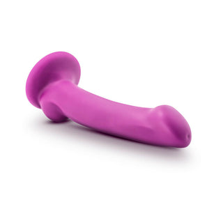 Avant D9 Ergo Mini 7 in. Dual Density Silicone Dildo Violet - Horny Stoner