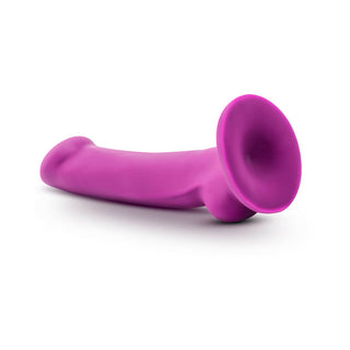Avant D9 Ergo Mini 7 in. Dual Density Silicone Dildo Violet - Horny Stoner