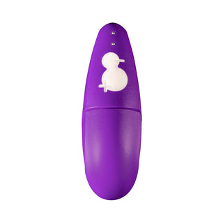 ROMP Free Rechargeable Silicone Pleasure Air Clitoral Vibrator Purple - Horny Stoner