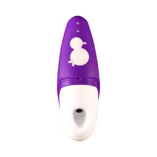 ROMP Free Rechargeable Silicone Pleasure Air Clitoral Vibrator Purple - Horny Stoner