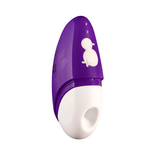 ROMP Free Rechargeable Silicone Pleasure Air Clitoral Vibrator Purple - Horny Stoner