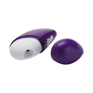 ROMP Free Rechargeable Silicone Pleasure Air Clitoral Vibrator Purple - Horny Stoner