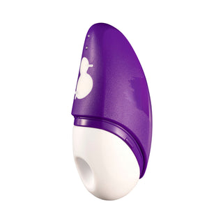 ROMP Free Rechargeable Silicone Pleasure Air Clitoral Vibrator Purple - Horny Stoner