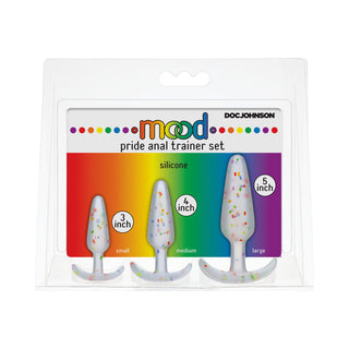 Mood Pride Anal Plug Training Set