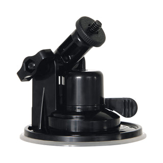 Evolved Thrust & Go Thrusting Vibrator With 2 Shafts and Suction Cup Base Black - Horny Stoner